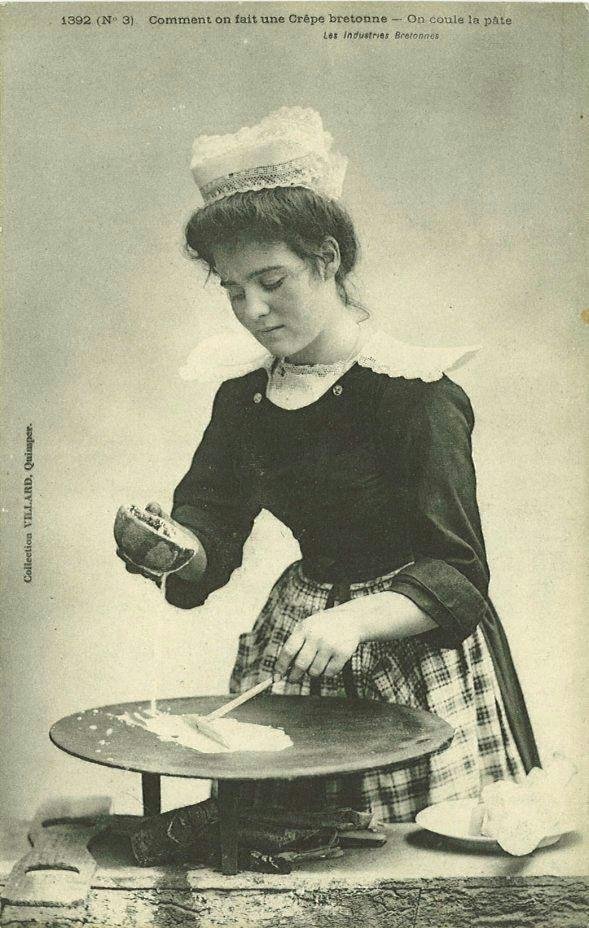 Mujer bretona 1900